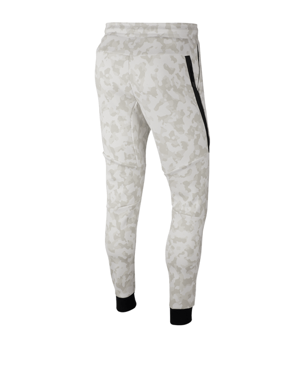 Nike Tech Fleece Camo Jogginghose Weiss F121 - weiss