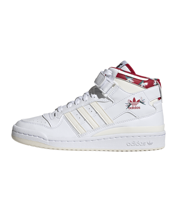 adidas Originals Forum Mid TM Damen Weiss - weiss
