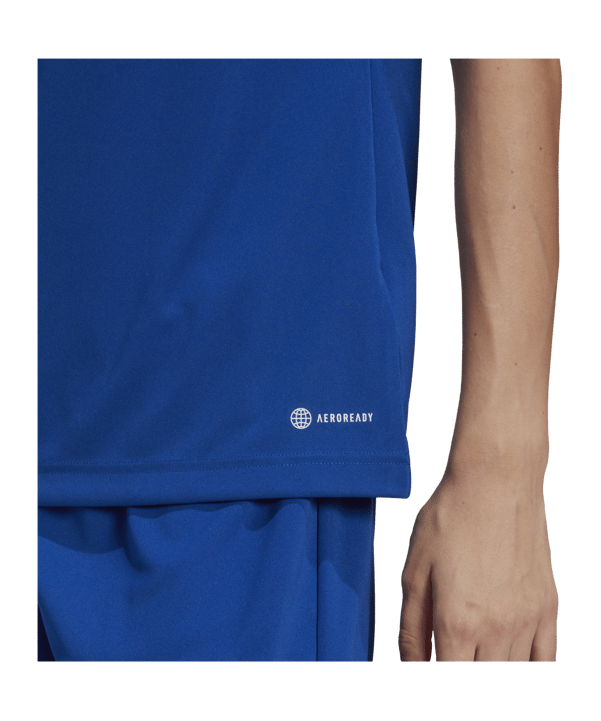 adidas Entrada 22 Trikot Damen Blau Weiss - blau