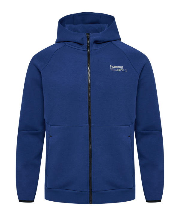 Hummel Tech Fleece Regular Kapuzenjacke Blau F7424 - blau