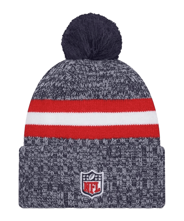New Era New England Patriots Sideline Beanie Blau - blau