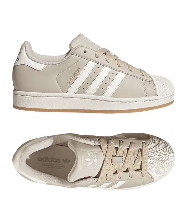 adidas Originals Superstar II Donna Beige - beige
