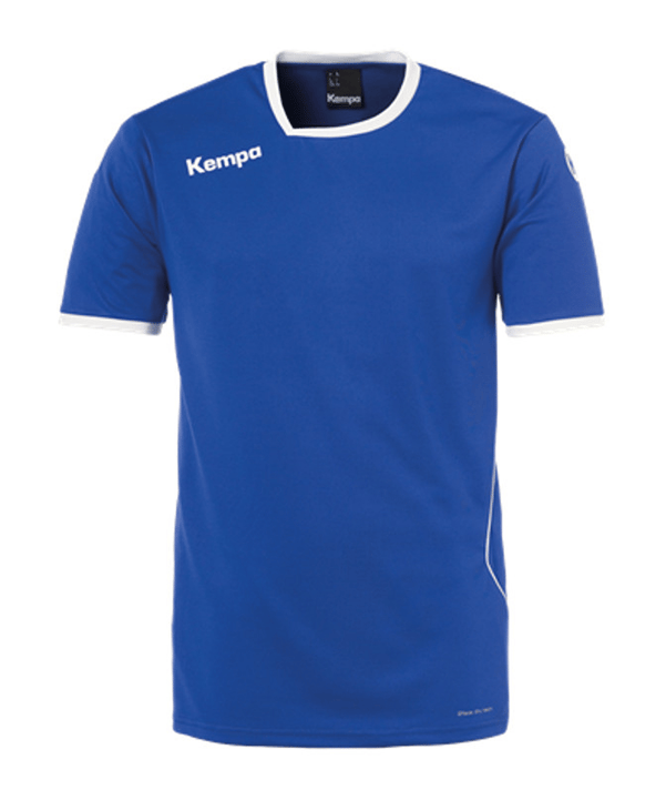 Kempa Curve Trikot T-Shirt Kids Blau Weiss F06 - blau