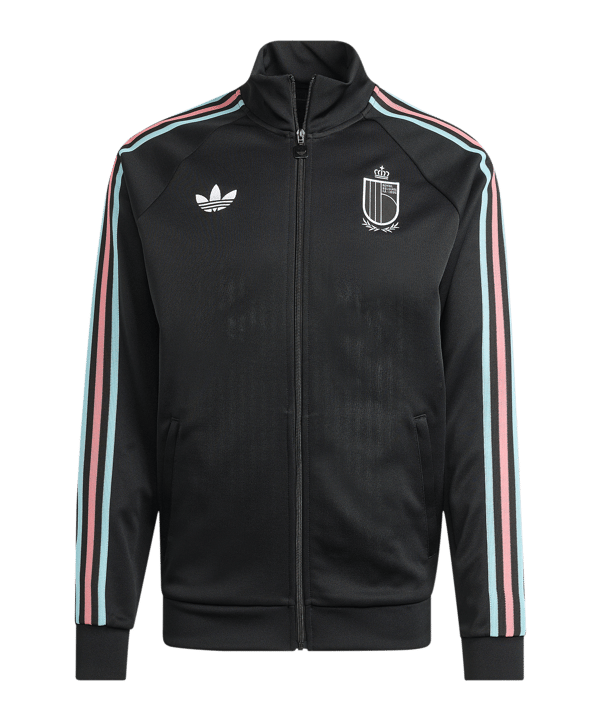 adidas KBVB Belgien Originals Jacke Schwarz - schwarz