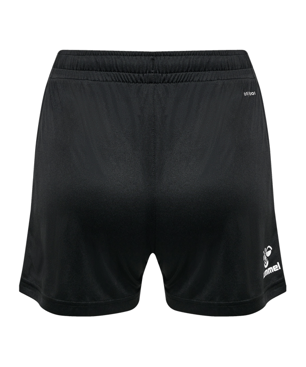 Hummel hmlCORE XK Poly Short Damen Schwarz F2001 - schwarz