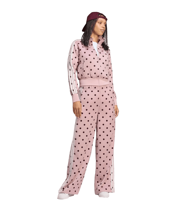 adidas Originals Satin Polka Dots Jacke Damen Lila - lila