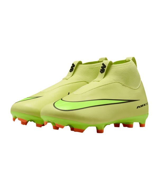 Nike Jr Air Zoom Mercurial Superfly X Academy FG/MG Max Voltage Kids Gelb F300 - gelb