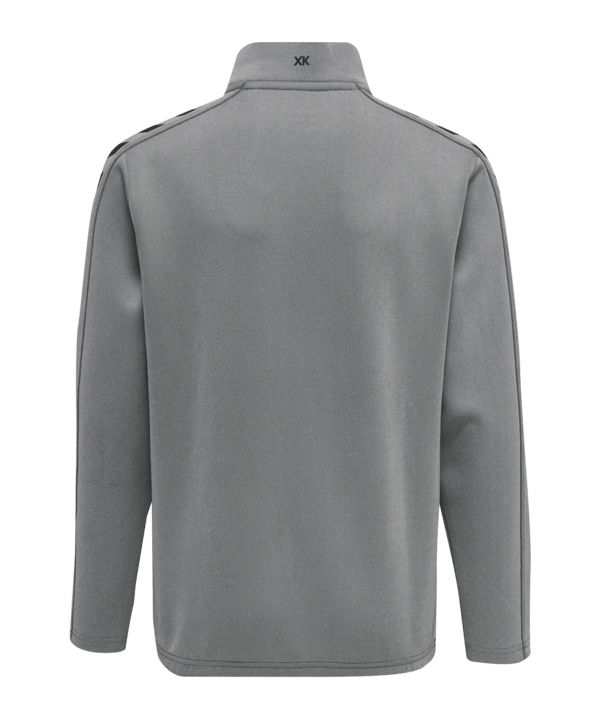 Hummel hmlCORE XK HalfZip Sweatshirt Kids F2006 - grau