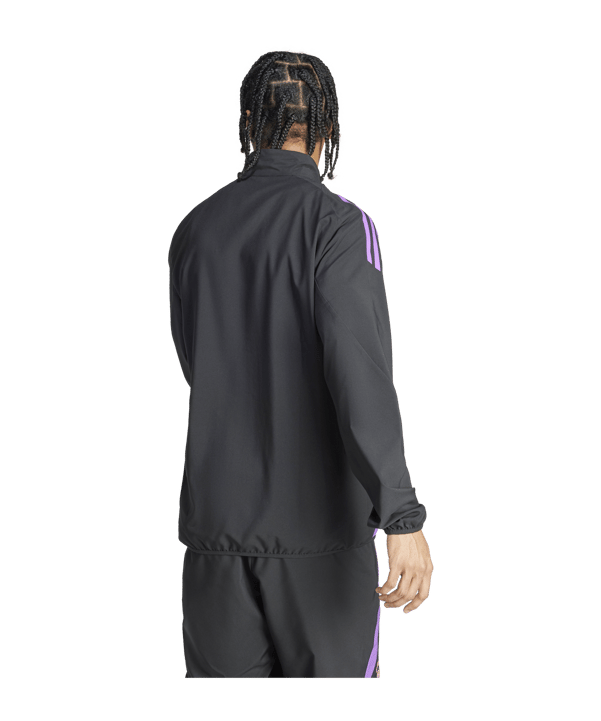 adidas DFB Deutschland Prematch Jacke EM 2024 Schwarz | Fan-Shop 