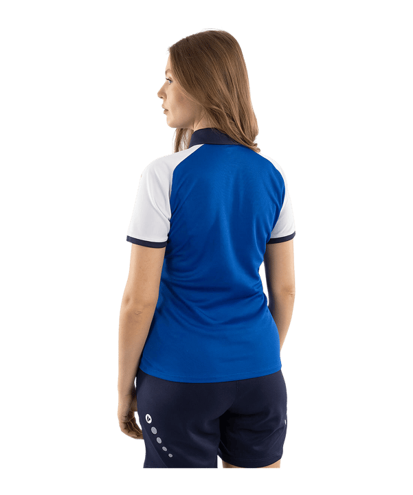 JAKO Dynamic Polo Damen Blau F405 - blau