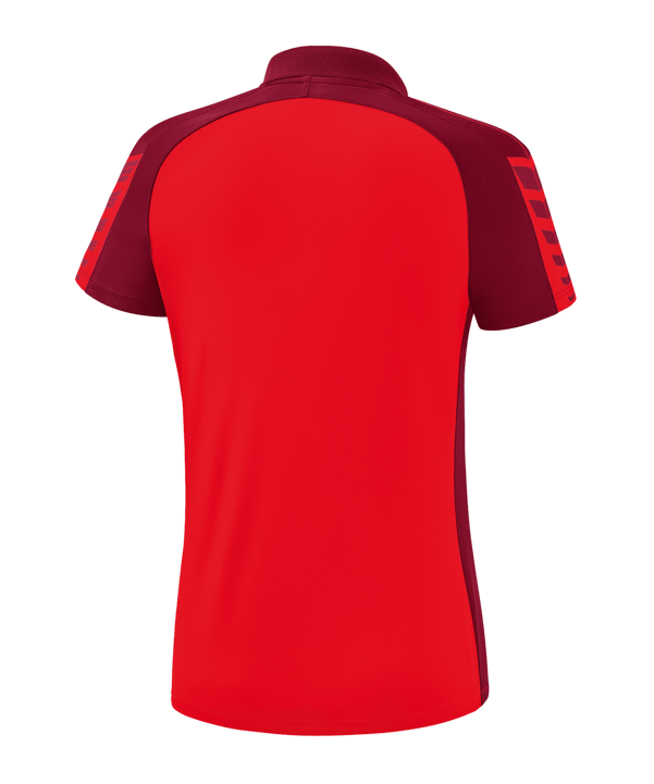 Erima Six Wings Poloshirt Damen Rot - rot