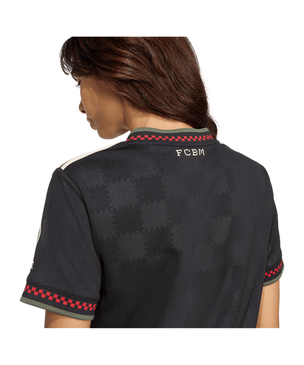 adidas FC Bayern München Trikot 3rd 2025/2026 Damen Schwarz - schwarz