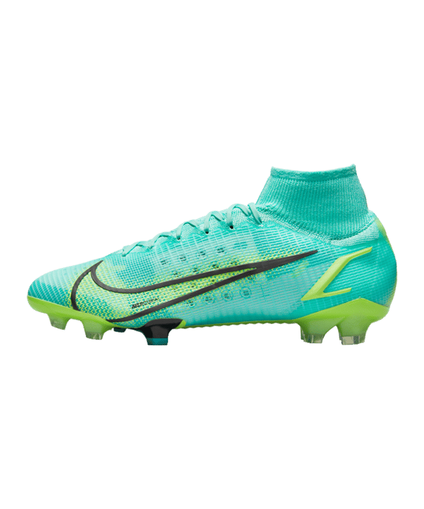 Nike Mercurial Superfly VIII Impulse Elite FG Türkis F403 - tuerkis