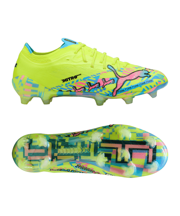 PUMA ULTRA Nitro 7 Ultimate Advanced FG Level Up Verde C01 - verde