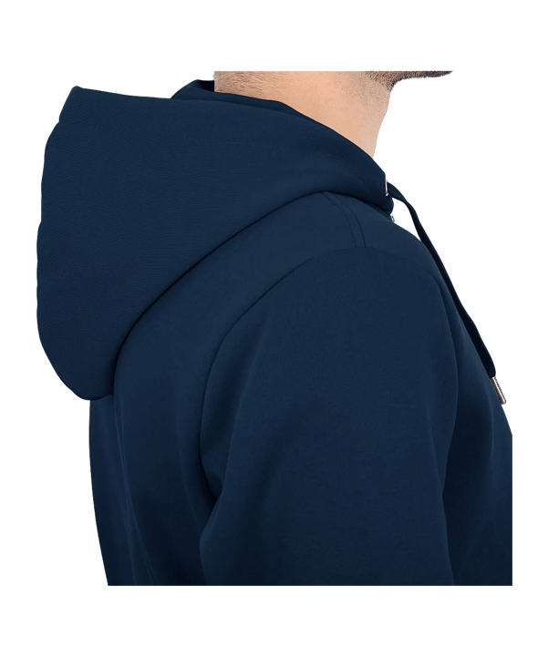 JAKO Organic Kapuzenjacke Blau F900