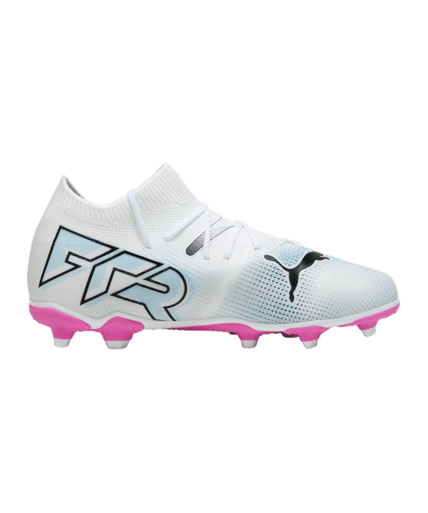 PUMA FUTURE 7 Match FG/AG Phenomenal Jr Kids Weiss Schwarz Pink F01 - weiss