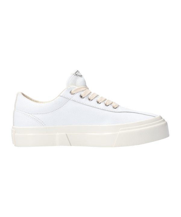 Stepney Dellow Trophy Crack Leather Damen Weiss - weiss