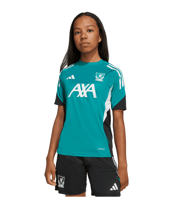 adidas FC Liverpool European Training Trikot 2025/2026 Kids Grün - gruen