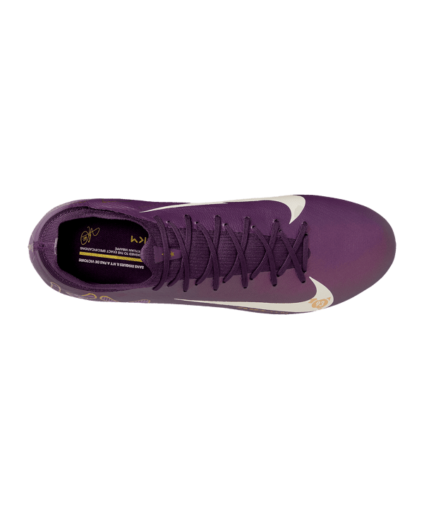 Nike Air Zoom Mercurial Vapor XVI Pro FG Kylian Mbappe Signature Lila F500 - lila