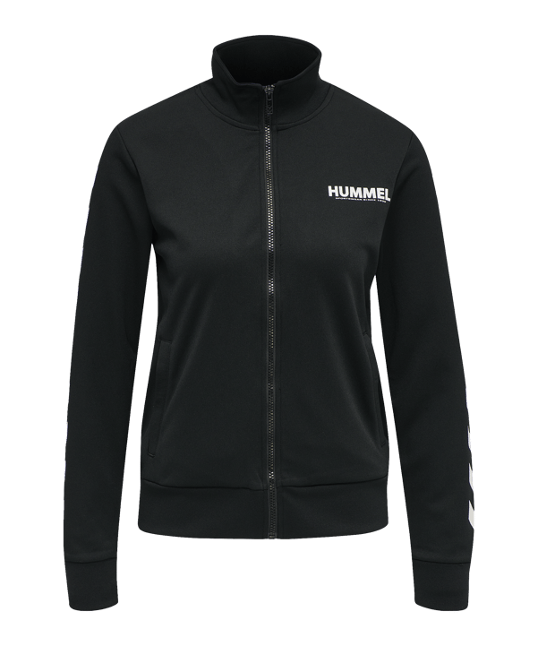 Hummel hmllegacy Poly Kapuzenjacke Damen F2001 - schwarz