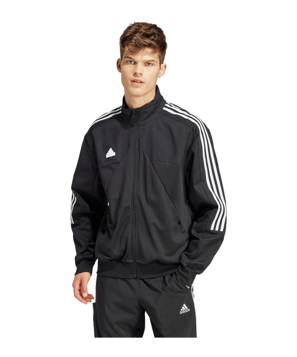 adidas Tiro Track Top Jacke Schwarz - schwarz