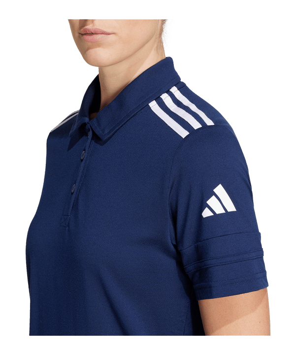 adidas Squadra 25 Competition Polo Damen Blau - blau