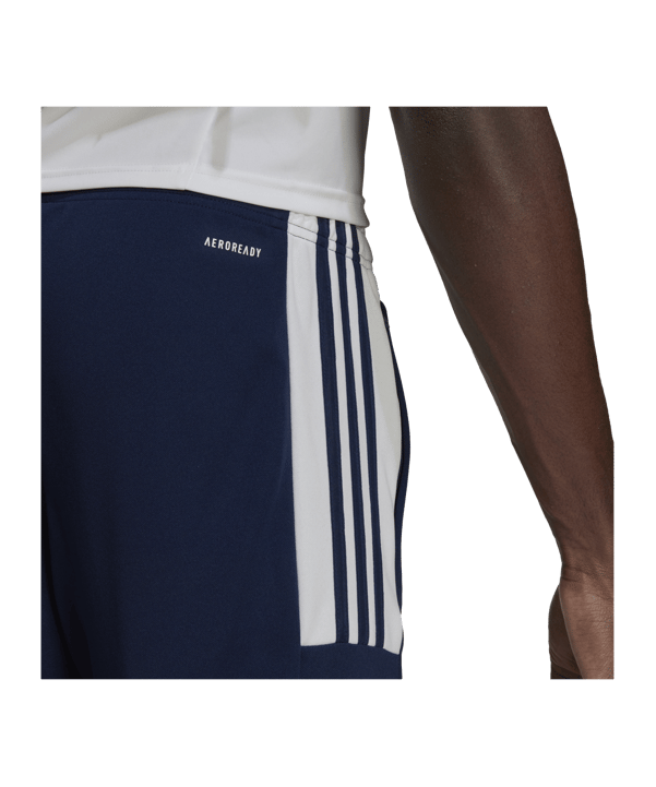 adidas Squadra 21 Trainingshose Blau Weiss - blau