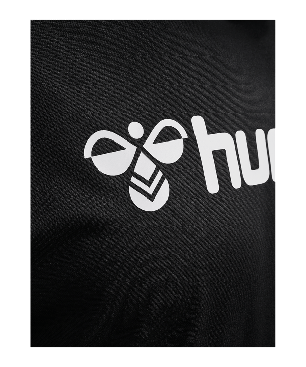 Hummel Logo Hoody Schwarz F2001 - schwarz