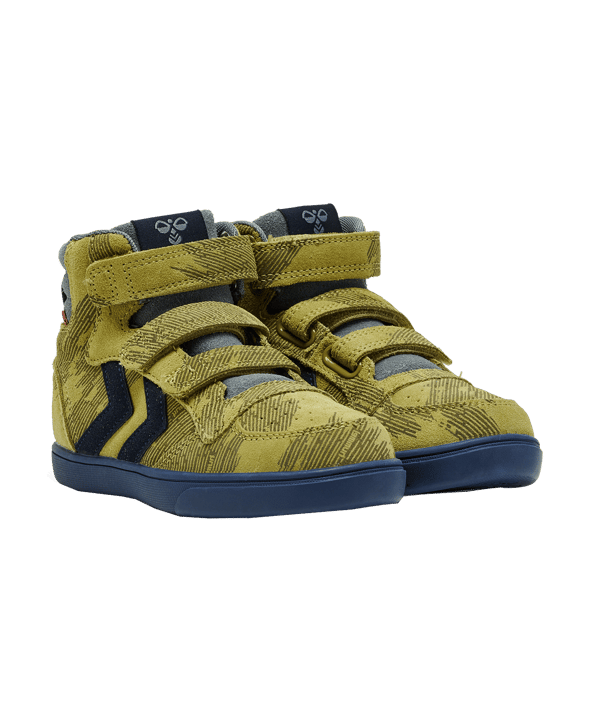 Hummel Stadil Print Sneaker Kids Grau F7007 - grau
