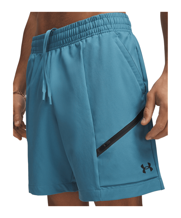 Under Armour Unstoppable Woven Short Blau F466 - blau