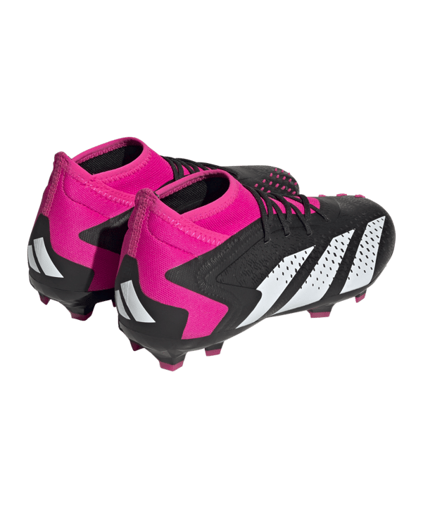 adidas Predator Accuracy.1 FG Own Your Football Kids Schwarz Weiss Pink - schwarz