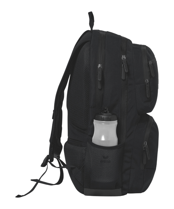 Erima TRAVEL LINE Laptop Rucksack Schwarz Fschwarz - schwarz
