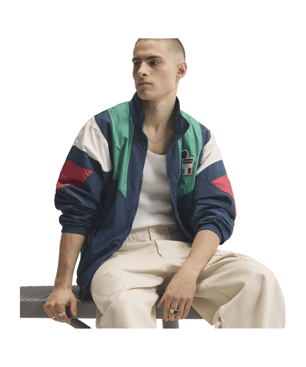 adidas Italien EQT Jacke Blau - blau