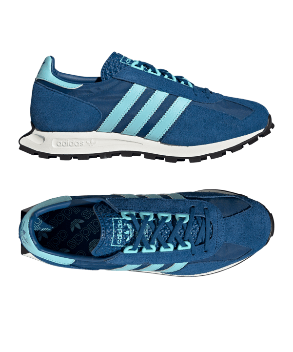 adidas Originals Racing 1 Blau Grün - blau