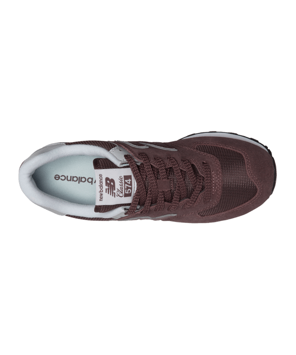 New Balance 574 Braun Rot - braun