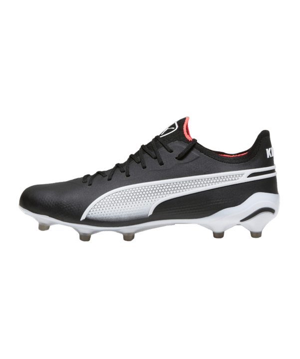 PUMA KING Ultimate FG/AG Eclipse Schwarz Weiss F01 - schwarz