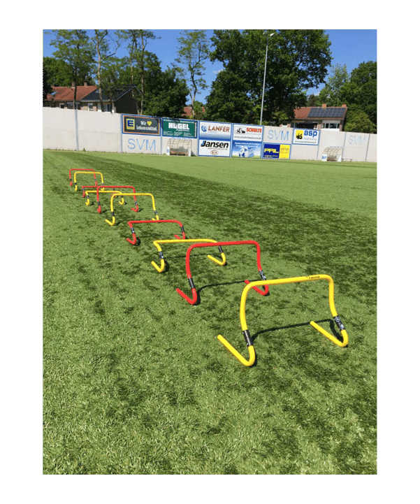 Cawila Flex-Hürden & Tasche 10er Set Gelb - gelb