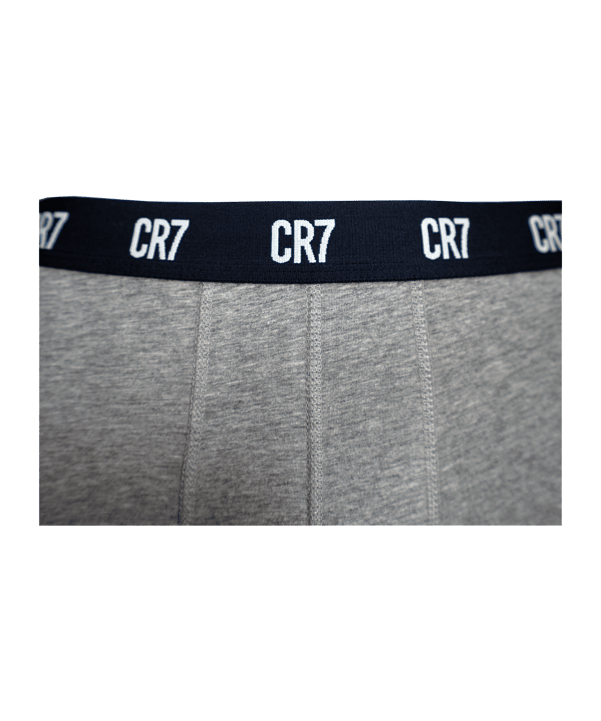 CR7 Basic Trunk Boxershort 3er Pack Grau Weiss