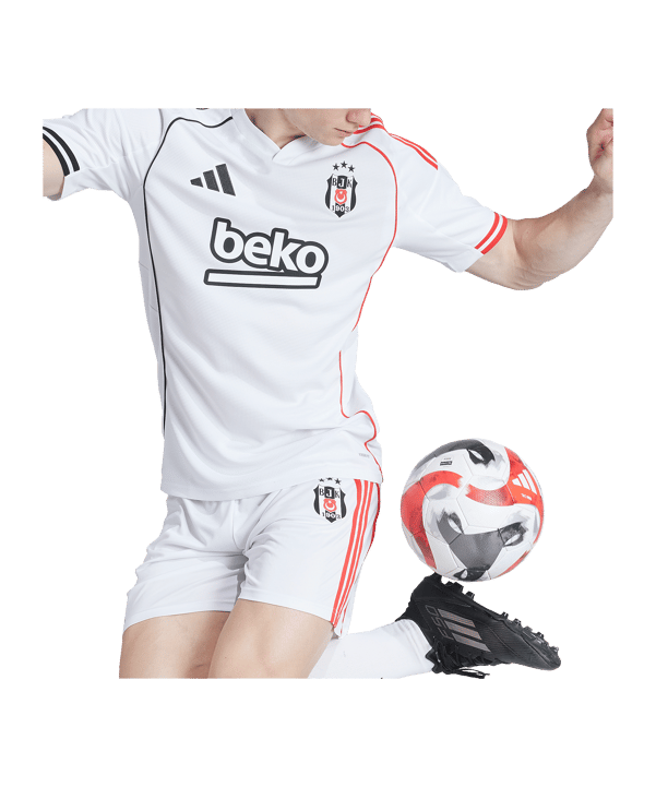 adidas Besiktas Istanbul Trikot Home 2025/2026 Weiß - weiss