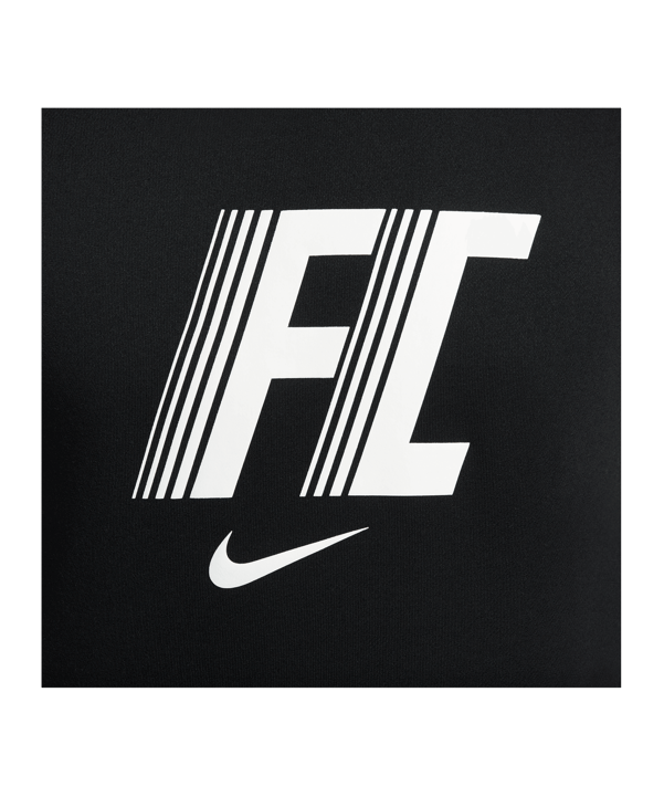 Nike F.C. Fleece Hoody Schwarz F010 - schwarz