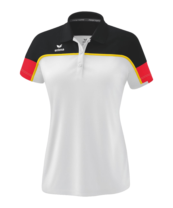 Erima Change by polo donna bianco nero - bianco
