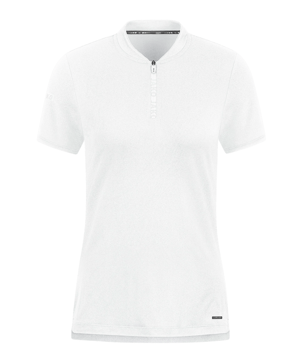 JAKO Pro Casual Poloshirt Damen Weiss F000 - weiss