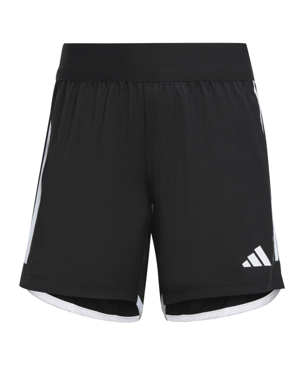 adidas Tiro 23 Competition Match Short Damen Schwarz Weiss - schwarz