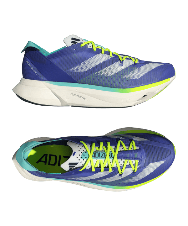 adidas Adizero Adios Pro 3 Blau - blau