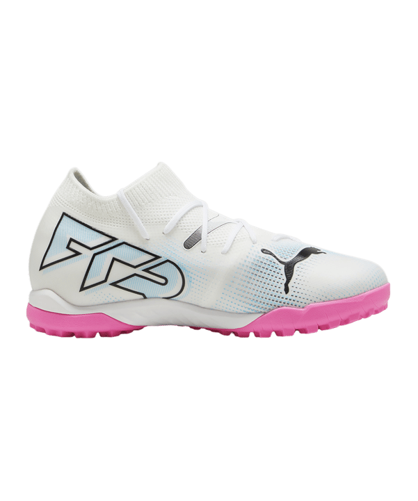 PUMA FUTURE 7 Match TT Mid Phenomenal Jr Kids Weiss Schwarz Pink F01 - weiss