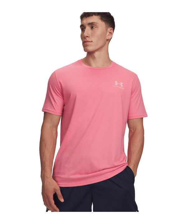 Under Armour Sportstyle LC T-Shirt Rosa F604 - rosa