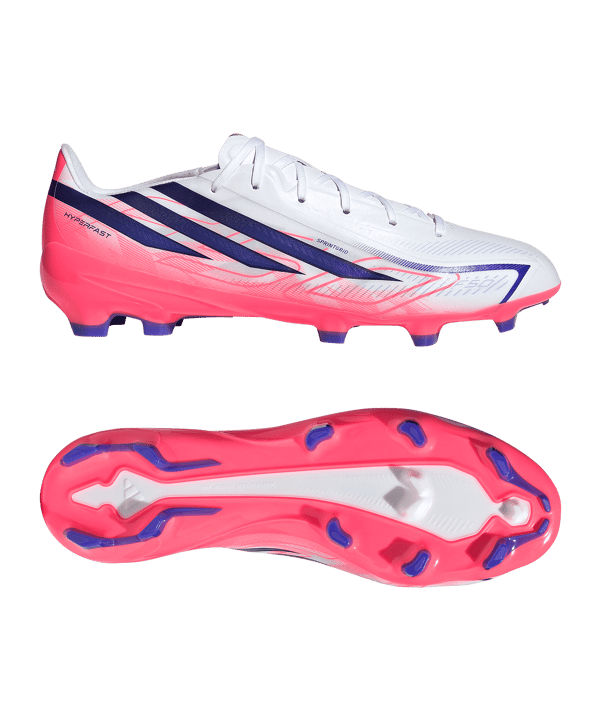 adidas F50 Hyperfast League FG Chaos vs Control Weiß - weiss