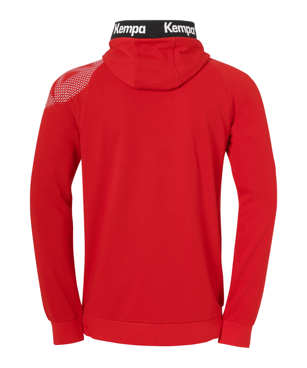 Kempa Core 26 Kapuzenjacke Kids Rot F04 - rot