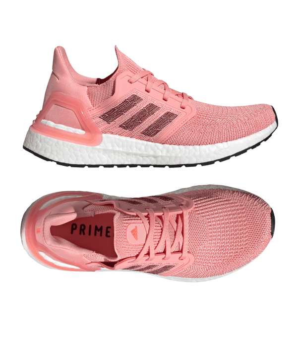 adidas Ultra Boost 20 Running Damen Pink Rot - pink