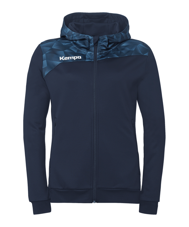 Kempa Athletics 29 Kapuzenjacke Damen Blau F41